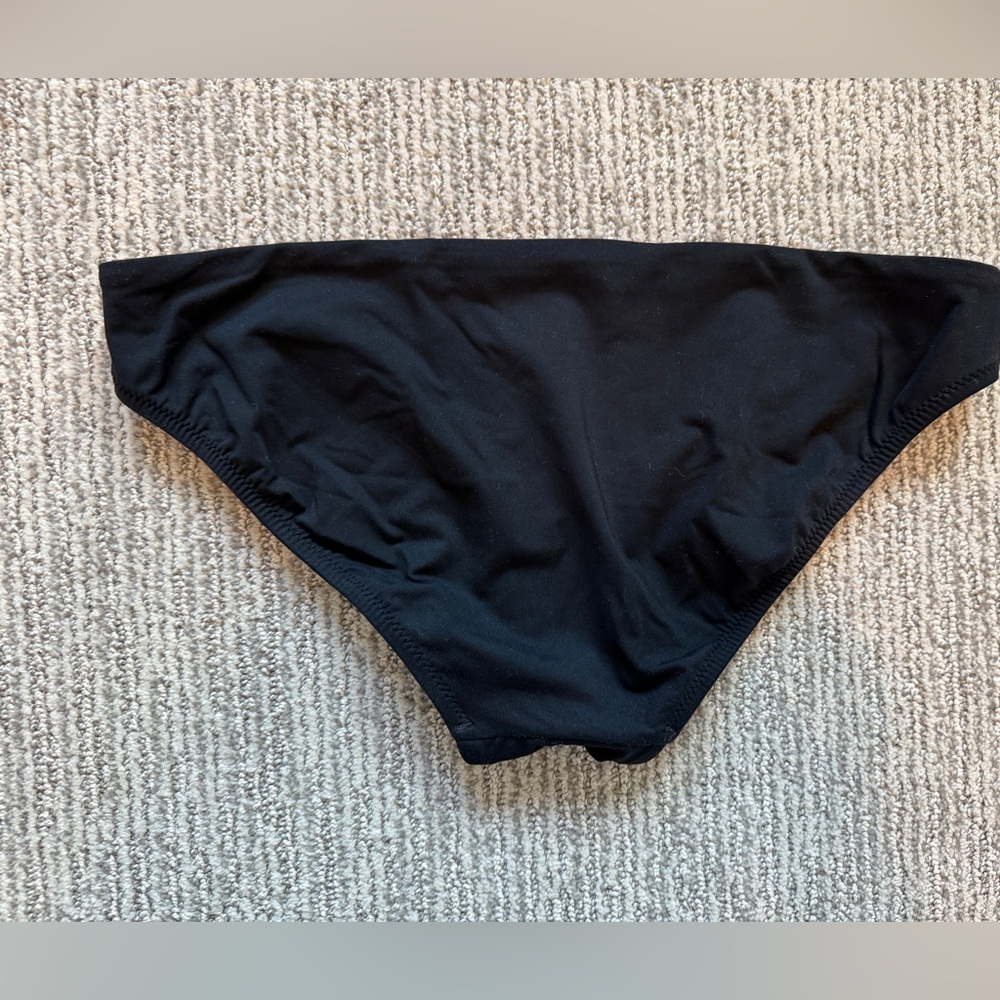 Athleta Classic Full Swim Bikini Bottom Black Small.  Bottoms only! - Picture 2 of 5